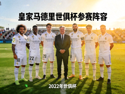 皇家马德里俱乐部世俱杯参赛阵容合影
