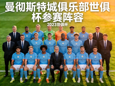 曼彻斯特城俱乐部世俱杯参赛阵容合影
